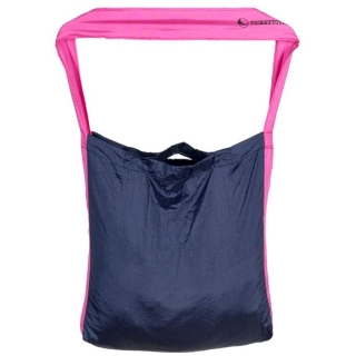 Ticket to the Moon Eco Market Bag M NavyBlue,Pink