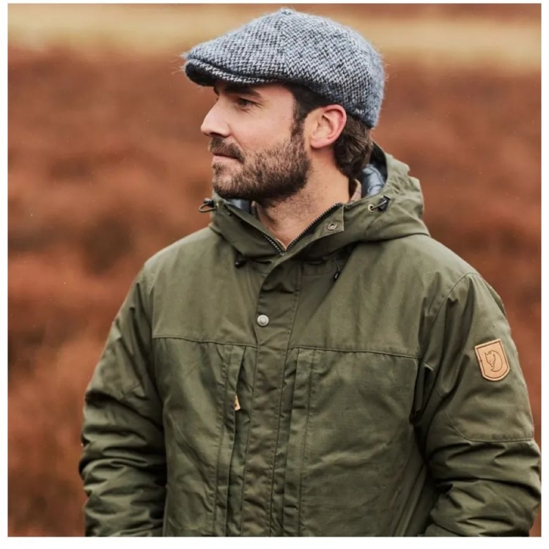 Hatland Pete Wool Cap Blue