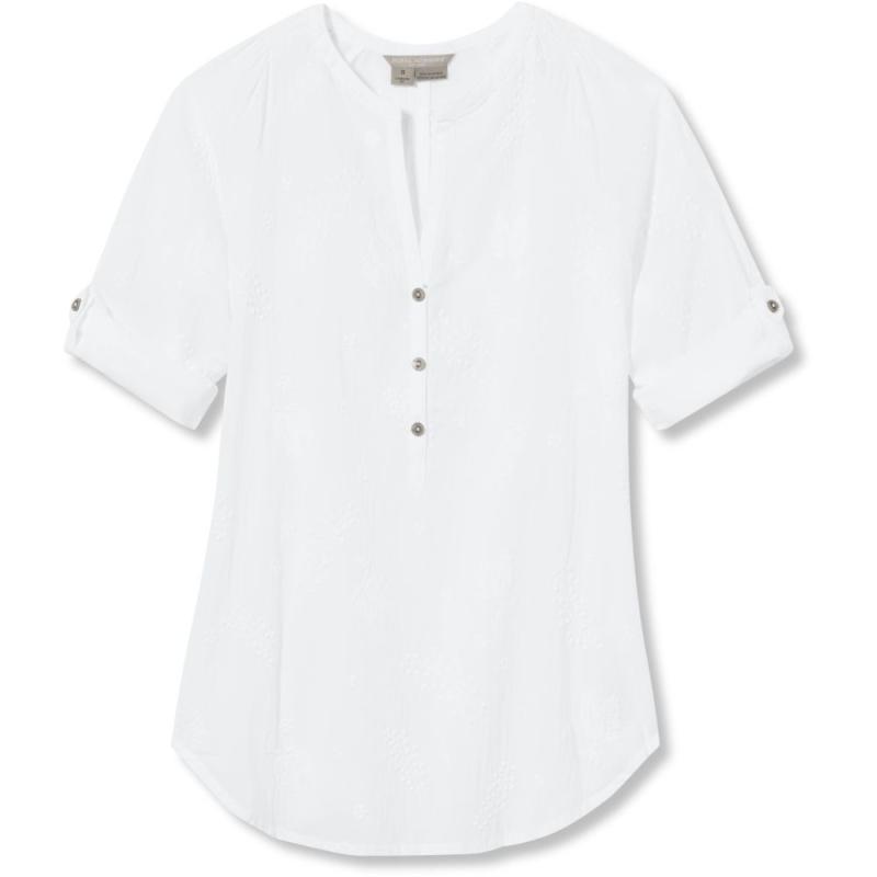 Royal Robbins Oasis II 3/4 Sleeve Women's White