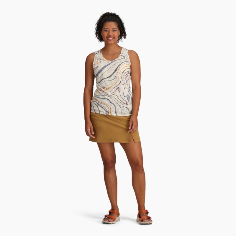 Royal Robbins Featherweight Tank Women's Ivory Tidal Pt