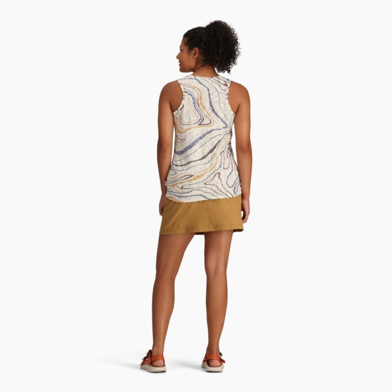 Royal Robbins Featherweight Tank Women's Ivory Tidal Pt