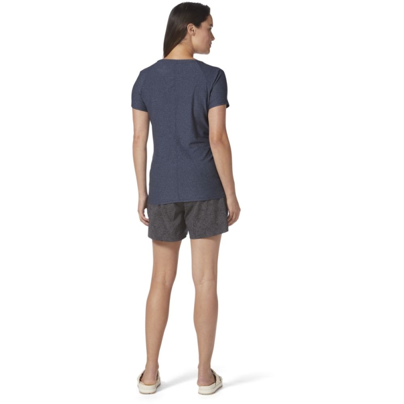 Royal Robbins Amp Lite Short Sleeve Women's Navy Htr