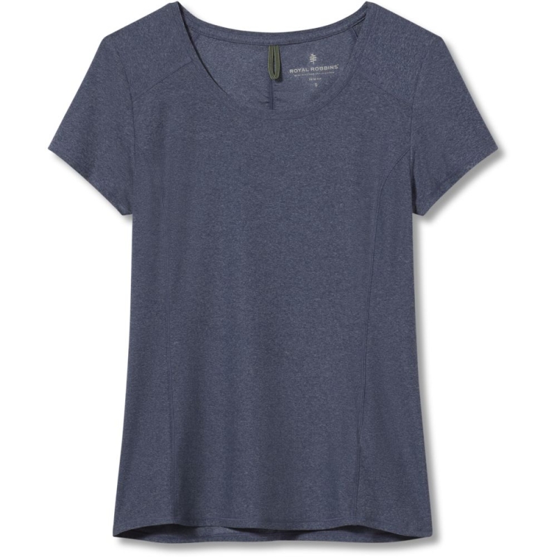 Royal Robbins Amp Lite Short Sleeve Women's Navy Htr