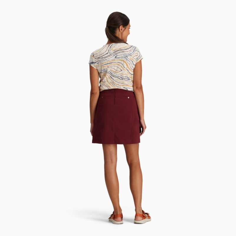 Royal Robbins Discovery III Skort Women's Burnt Grape