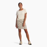 Royal Robbins Discovery III Printed Skort Women's Lt Khaki Wilder Pt
