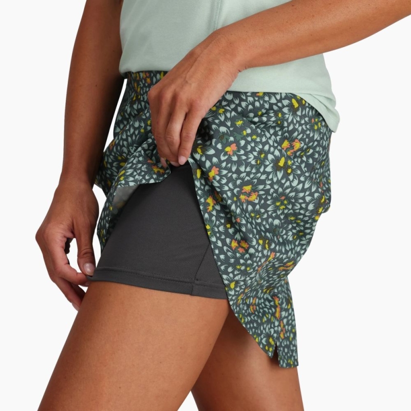 Royal Robbins Discovery III Printed Skort Women's Turbulance Wilder Pt