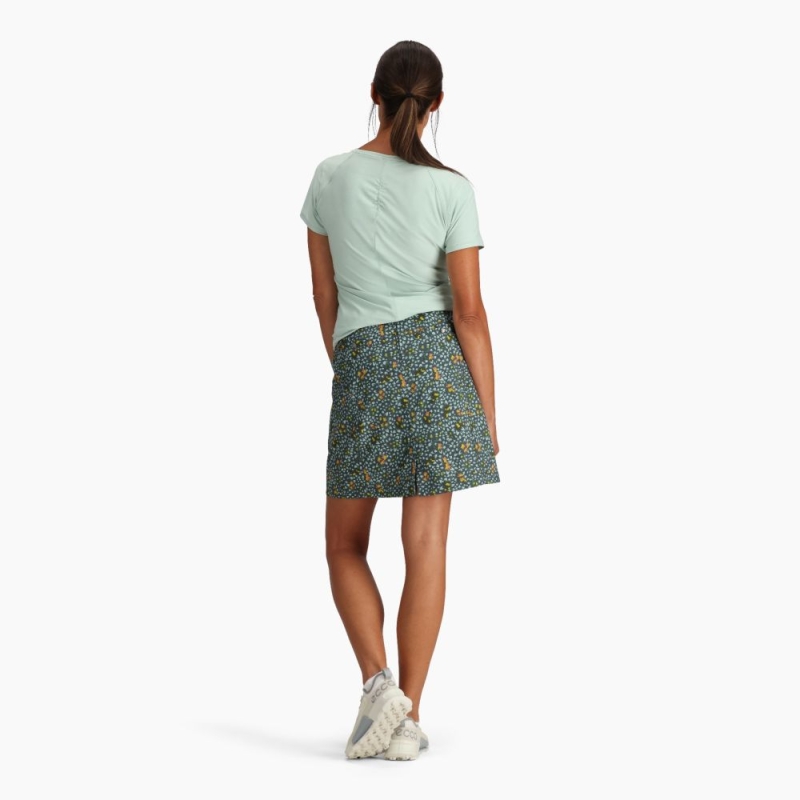 Royal Robbins Discovery III Printed Skort Women's Turbulance Wilder Pt
