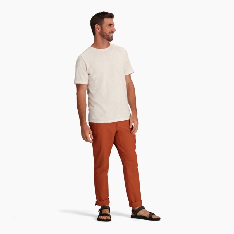 Royal Robbins Vacationer Crew Short Sleeve  Undyed