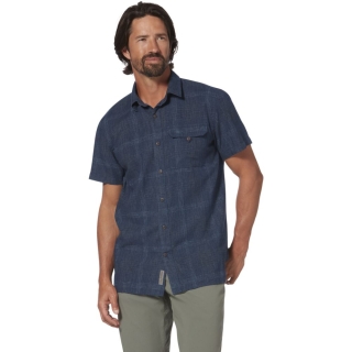 Royal Robbins Hempline Spaced S/S Collins Blue