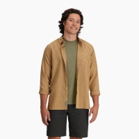 Royal Robbins Hempline Spaced L/S Bistre