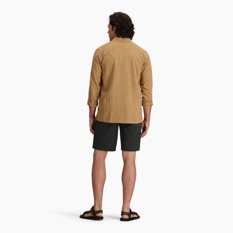 Royal Robbins Hempline Spaced L/S  Bistre