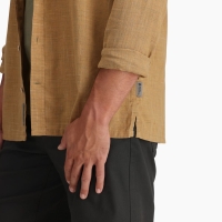 Royal Robbins Hempline Spaced L/S Bistre