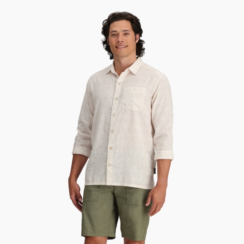 Royal Robbins Hempline Spaced L/S Blended Undyed