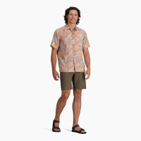 Royal Robbins Comino Leaf Short Sleeve  Baked Clay Bonsall