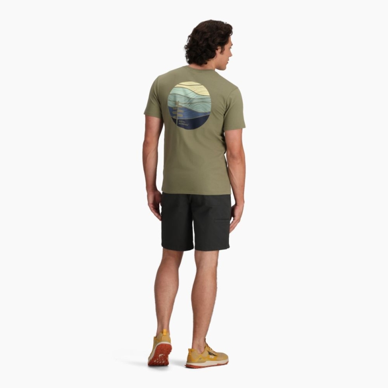 Royal Robbins RR Graphic Short Sleeve Fiddlehead