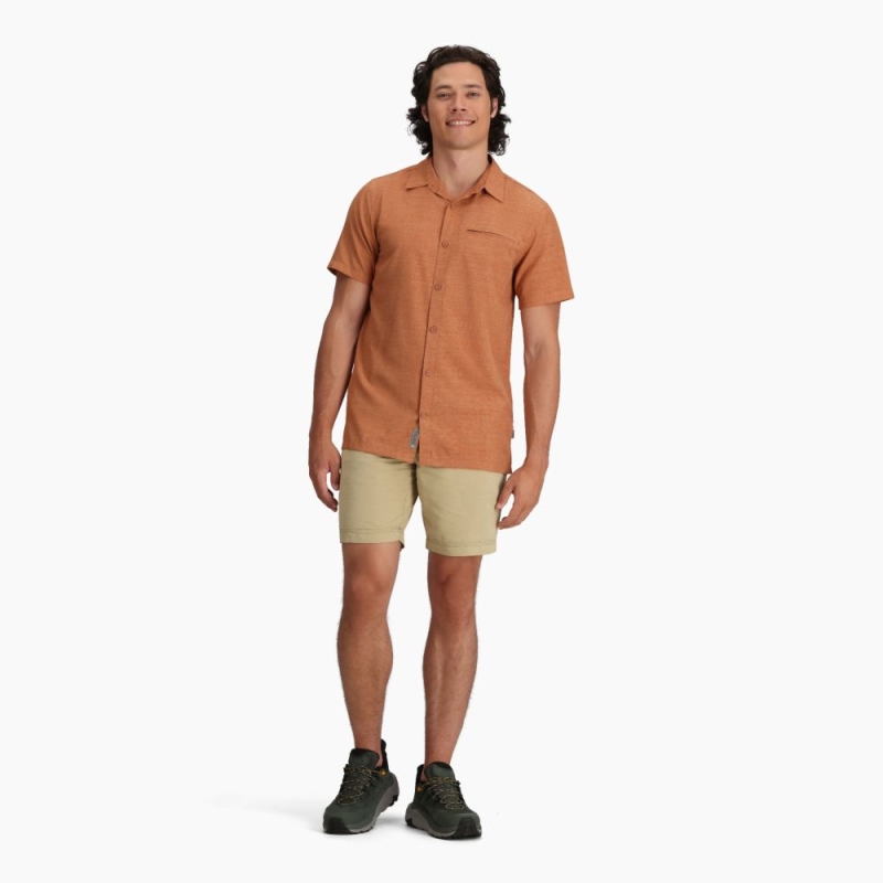 Royal Robbins Amp Lite Short Sleeve Baked Clay