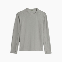 Royal Robbins Amp Lite Crew Long sleeve Lt Pewter Htr