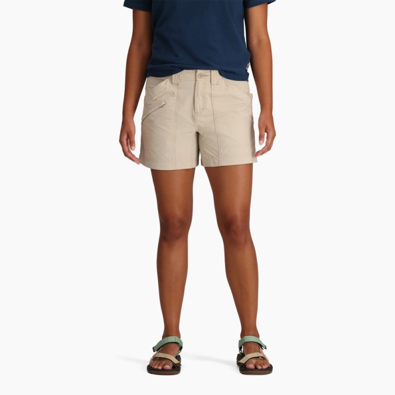 Royal Robbins Backcountry Pro II Short Women's Lt Khaki