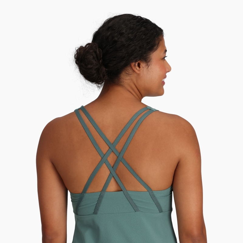 Royal Robbins Spotless Evolution Tank Dress Women's Sea Pine