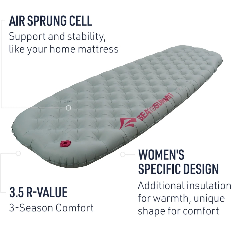 Sea to Summit Ether Light XT Insulated Mat Rectangular Regular W Pewter