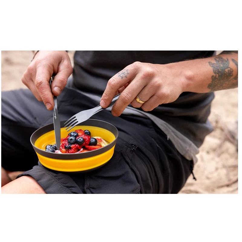 Sea to Summit Frontier UL Collapsible Bowl - L Sulphur Yellow