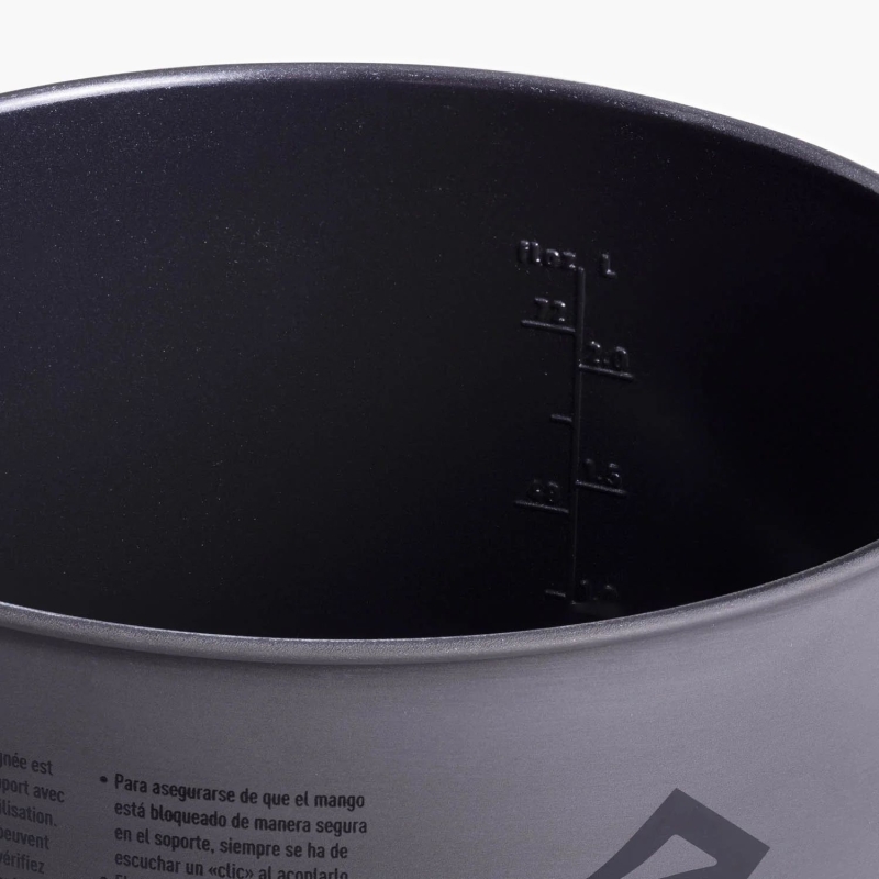 Sea to Summit Frontier UL Pot - 1,3L Aluminium Hard Anodised Grey