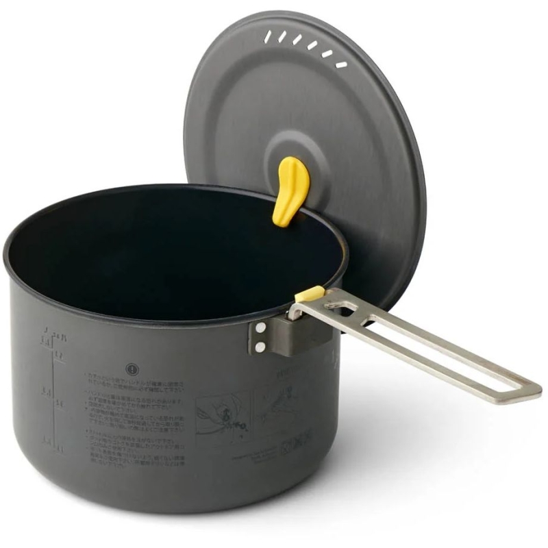 Sea to Summit Frontier UL Pot - 2L Aluminium Hard Anodised Grey