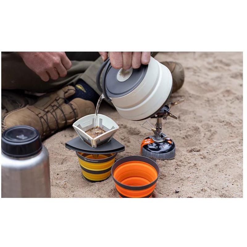 Sea to Summit Frontier UL Collapsible Pour Over Bone White