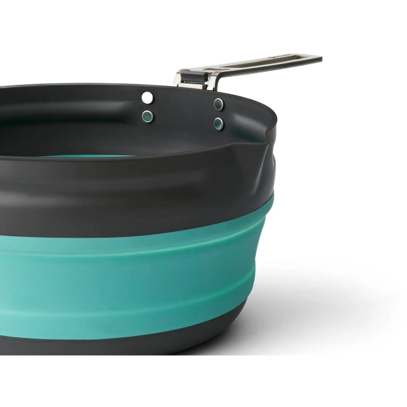 Sea to Summit Frontier UL Collapsible Pouring Pot - 2,2L Aqua Sea Blue