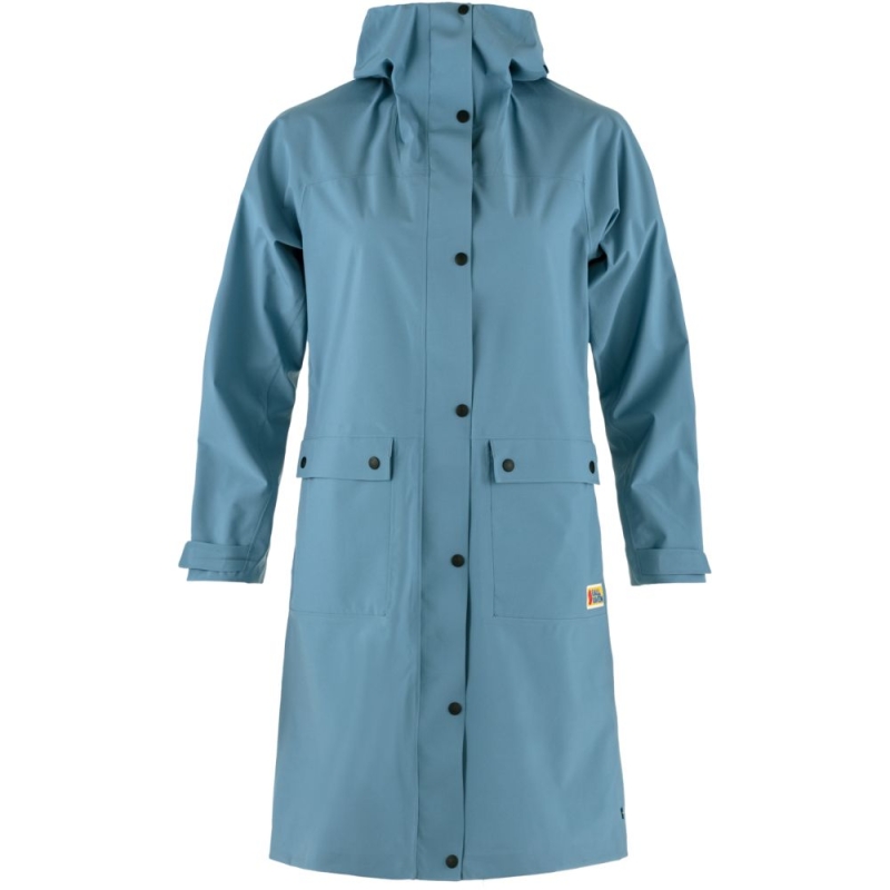 Fjällräven Vardag Rain Parka Women's Dawn Blue
