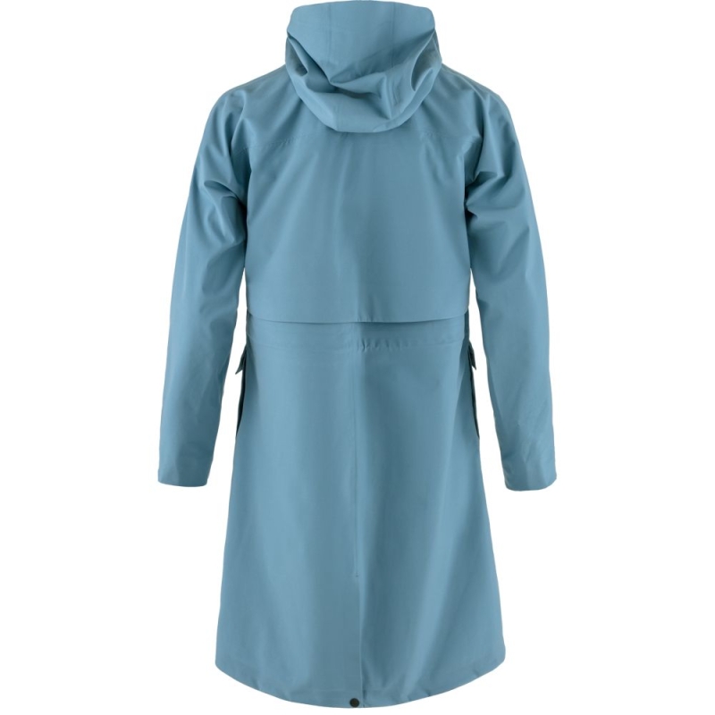 Fjällräven Vardag Rain Parka Women's Dawn Blue