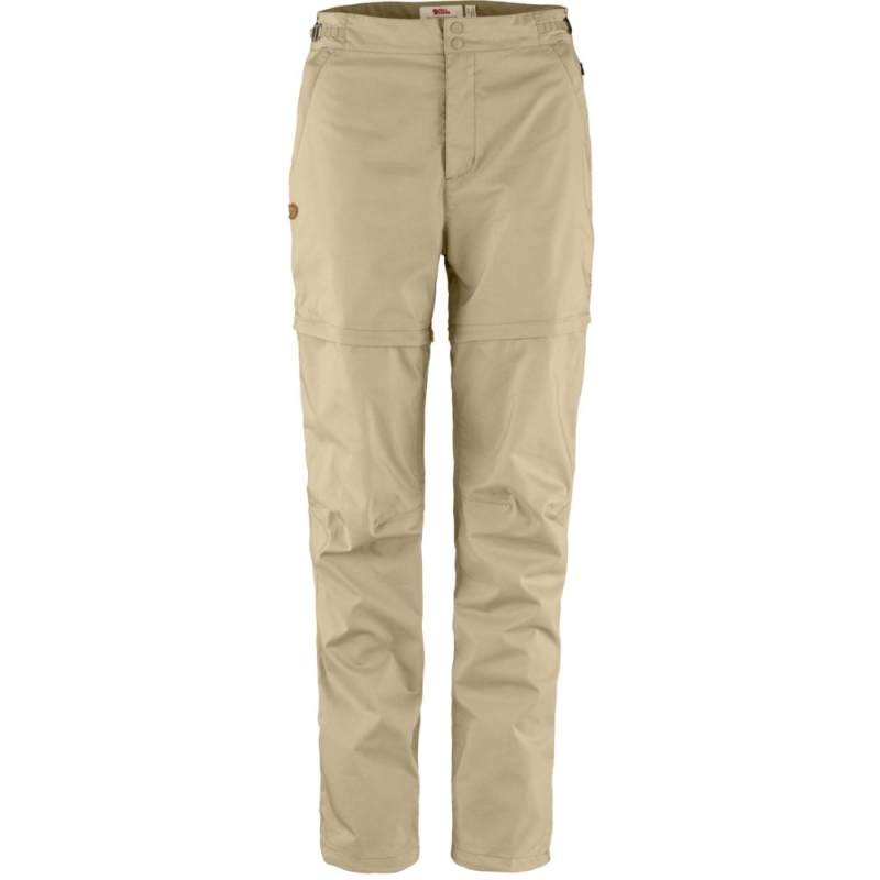 Fjällräven Abisko Hike Zip-off Trs Regular Women's Fossil