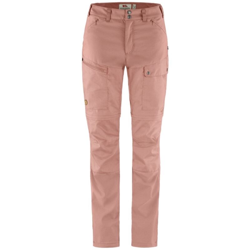 Fjällräven Abisko Midsummer Zip Off Trousers Women's Dusty Rose