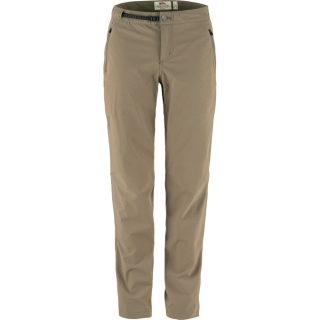 Fjällräven High Coast Trail Trousers Regular Women's Suede Brown