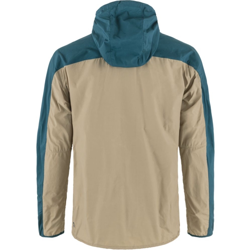 Fjällräven High Coast Wind Jacket Fossil-Deep Sea