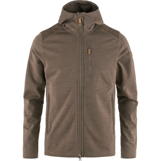 Fjällräven Keb Fleece Hoodie Suede Brown