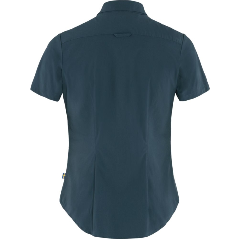 Fjällräven High Coast Lite Shirt Short Sleeve Women's Navy