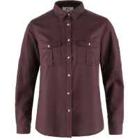 Fjällräven Övik Travel Shirt Long Sleeve Women's Port