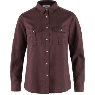 Fjällräven Övik Travel Shirt Long Sleeve Women's Port