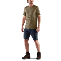 Fjällräven Abisko Wool Short Sleeve Laurel Green