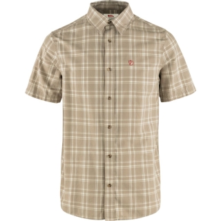 Fjällräven Övik Lite Shirt Short Sleeve Fossil-Chalk Rose