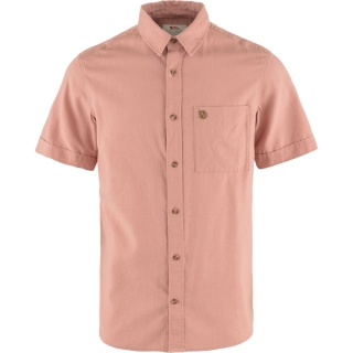 Fjällräven Övik Travel Shirt Short Sleeve Dusty Rose