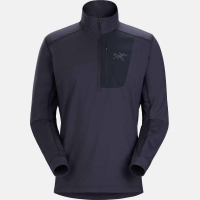Arc'teryx Rho LT Zip Neck Black Sapphire