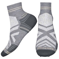 Smartwool Hike Zero Cushion Ankle Socks Performance Socks Wo Light Gray