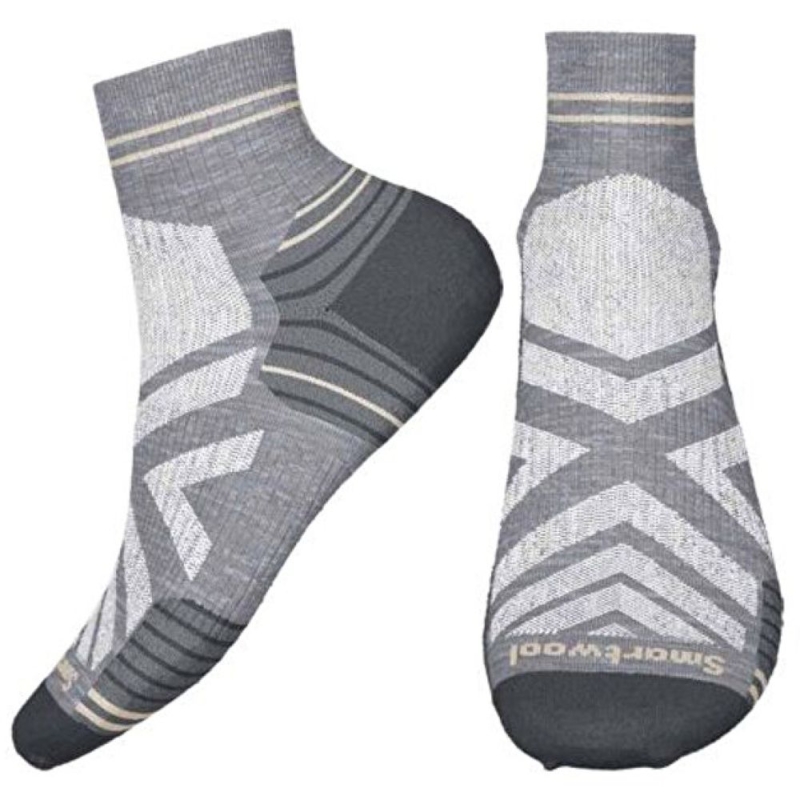 Smartwool Hike Zero Cushion Ankle Socks Performance Socks Wo Light Gray