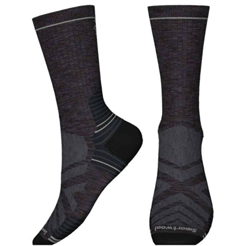 Smartwool Hike Zero Cushion Crew Socks Performance Socks Charcoal