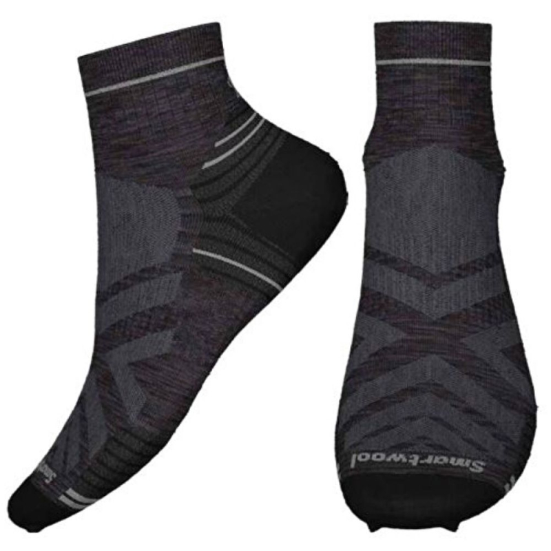 Smartwool Hike Zero Cushion Ankle Socks Performance Socks Charcoal