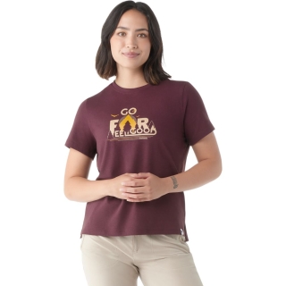 Smartwool Go Far. Feel Good. Graphic Short Women's Eggplant