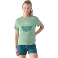 Smartwool Horizon View Graphic Short Sleev Women's Honey Dew