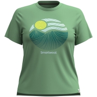 Smartwool Horizon View Graphic Short Sleev Women's Honey Dew
